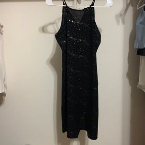 Black sparkly dress